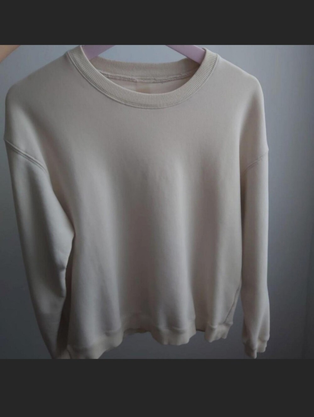 Cream Crewneck Sweatshirt